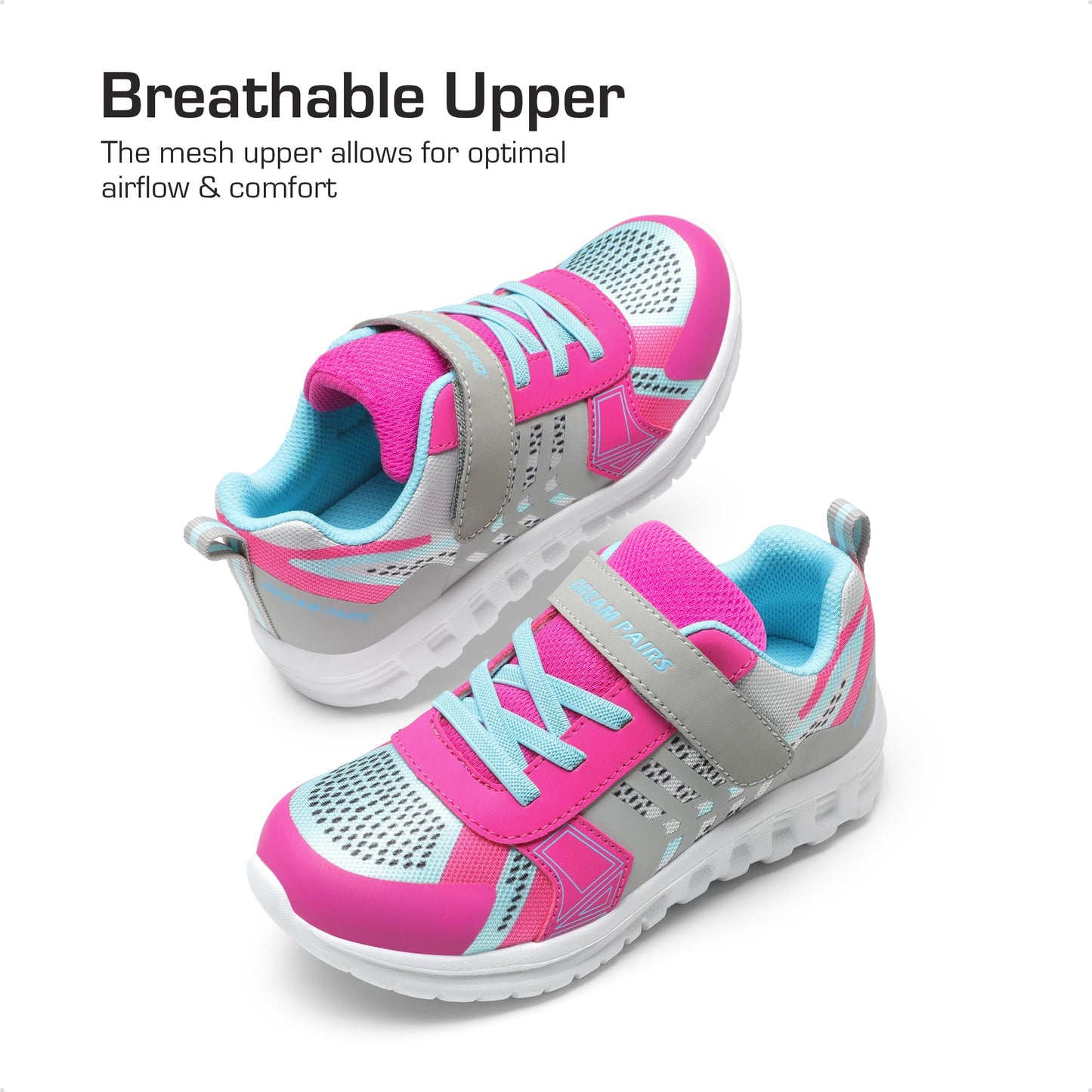 DREAM PAIRS Kids' EZ-On Athletic Sneakers