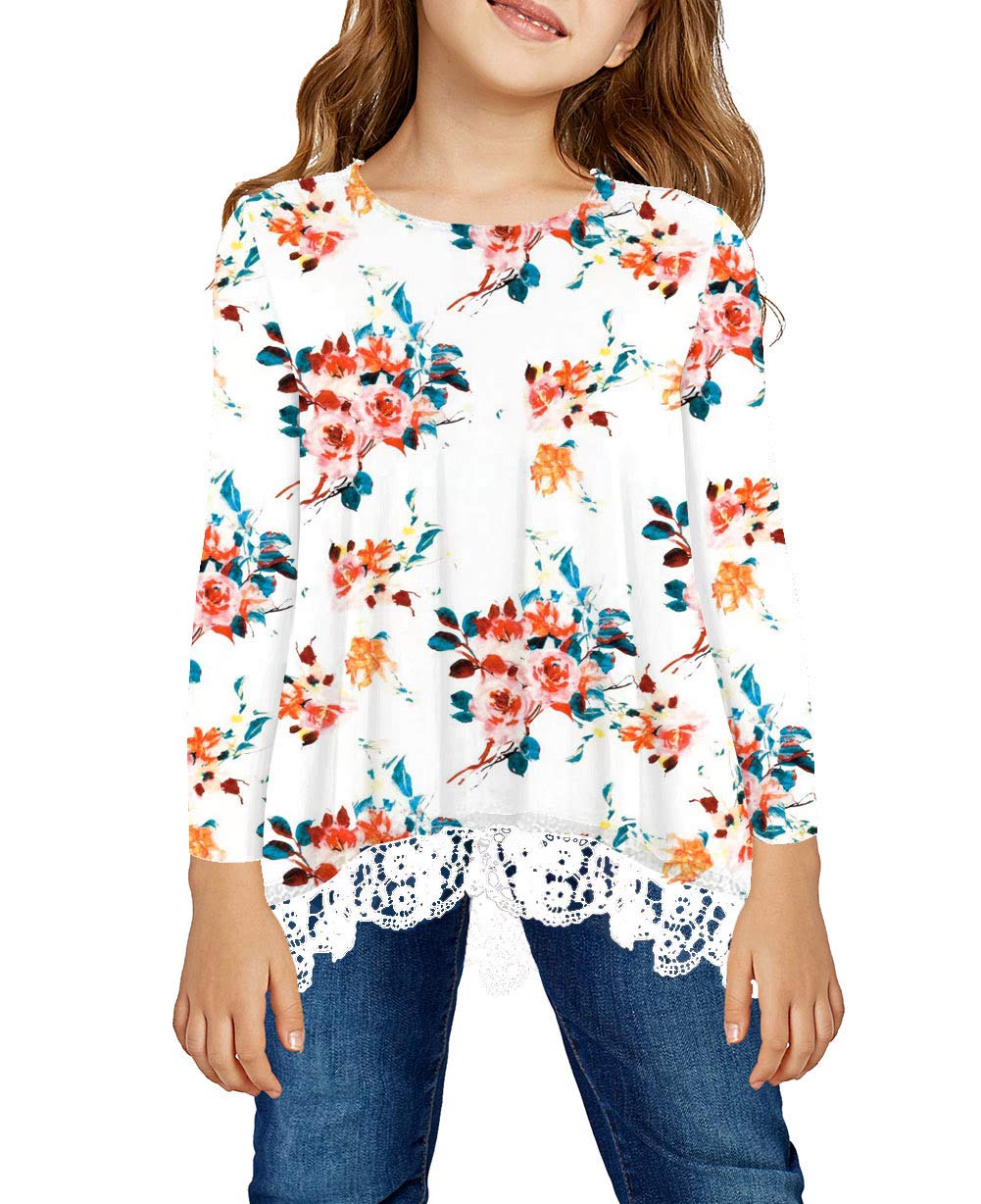 storeofbaby Girls' Casual Short Sleeve Tunic Top