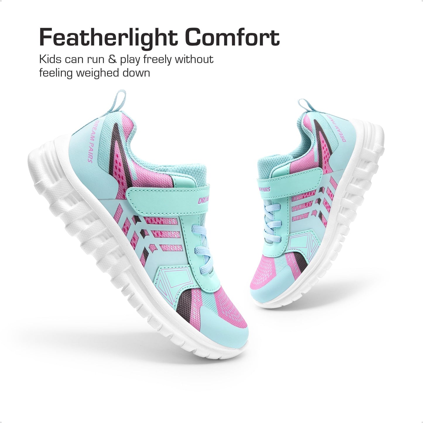 DREAM PAIRS Kids' EZ-On Athletic Sneakers