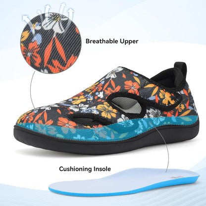 LeIsfIt Women's Extra Wide Diabetic Walking Shoes