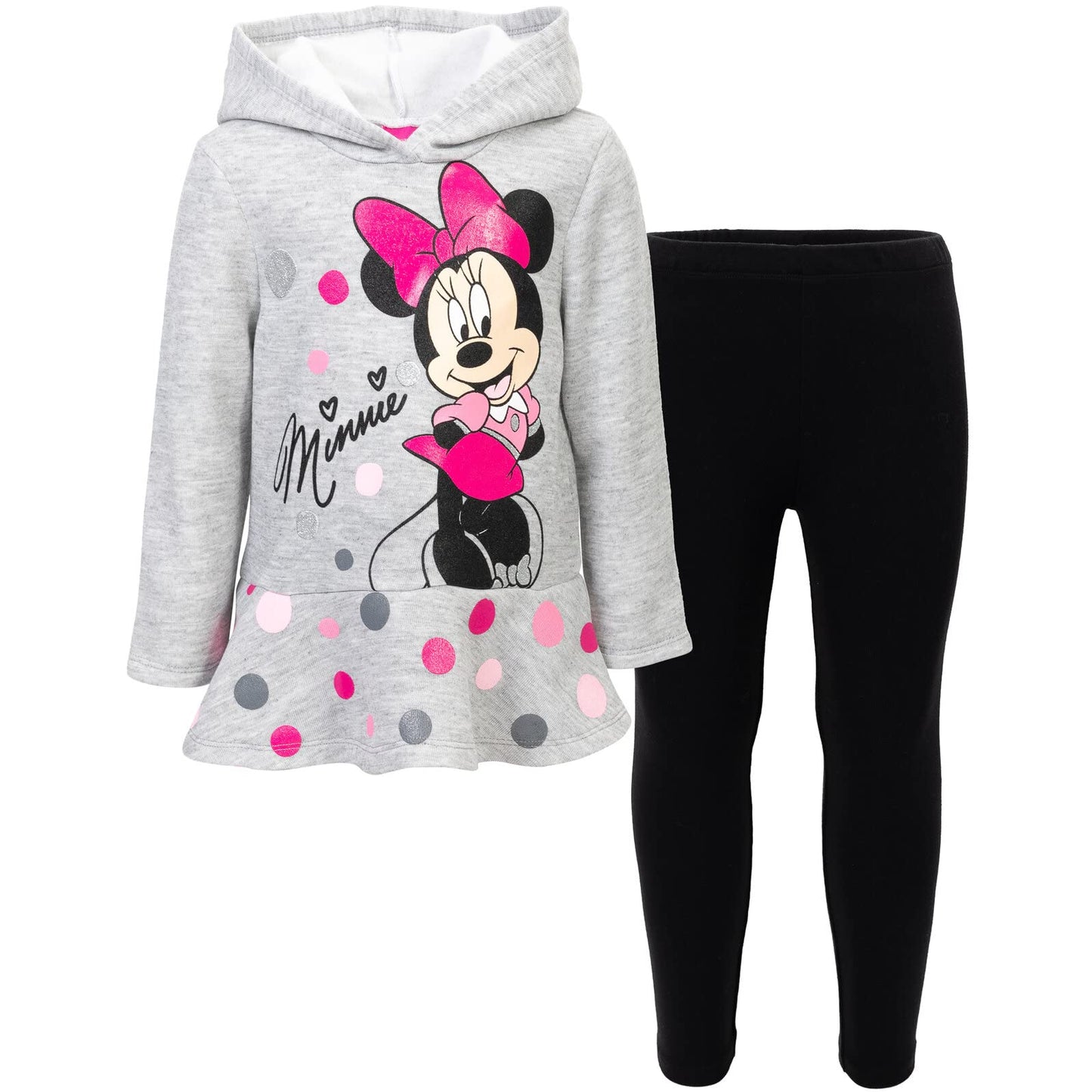 Disney Minnie Mouse Hoodie & Leggings Set