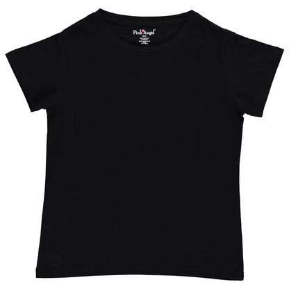 Pink Angel Girls' 8-Pack Cotton T-Shirts
