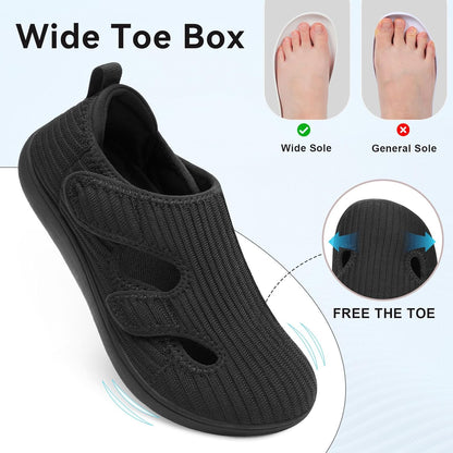 LeIsfIt Women's Extra Wide Diabetic Walking Shoes