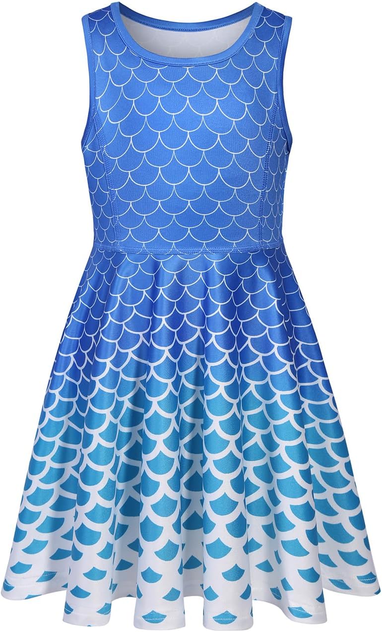 Girls' Unicorn & Mermaid Dress