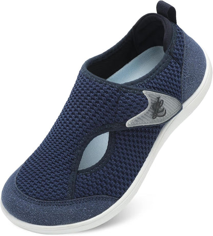 LeIsfIt Women's Wide Diabetic Adjustable Walking Shoes