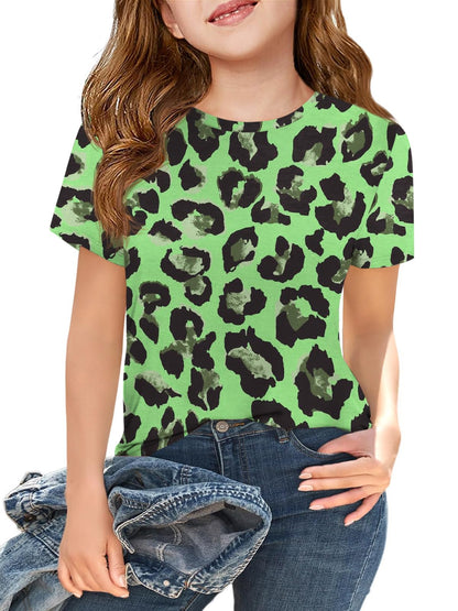 Girls' Short Sleeve Crewneck T-Shirt