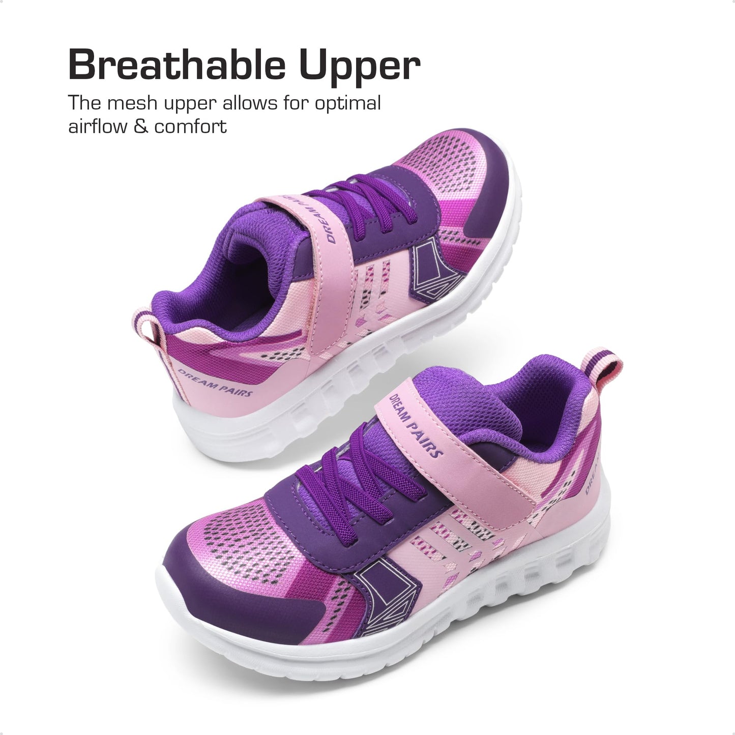 DREAM PAIRS Kids' EZ-On Athletic Sneakers