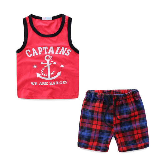 Mud Kingdom Boys' Tank Top Set