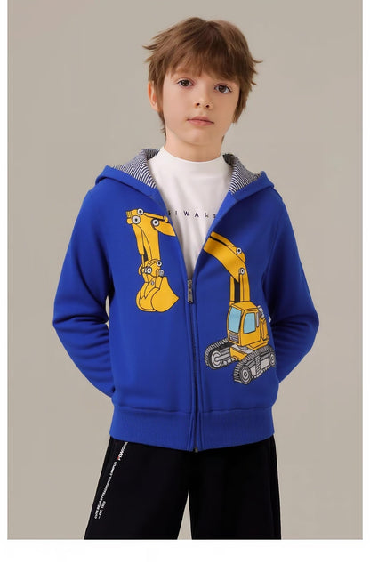 Popshion Toddler Boys' Dinosaur Hoodie Jacket