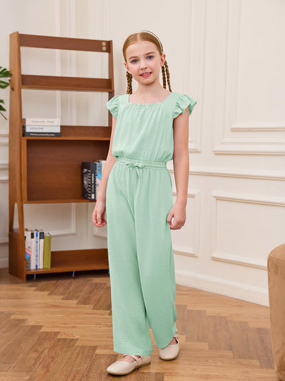 Haloumoning Girls Jumpsuit