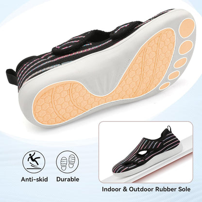 LeIsfIt Women's Extra Wide Diabetic Walking Shoes