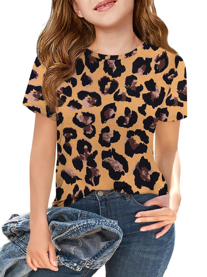 Girls' Short Sleeve Crewneck T-Shirt