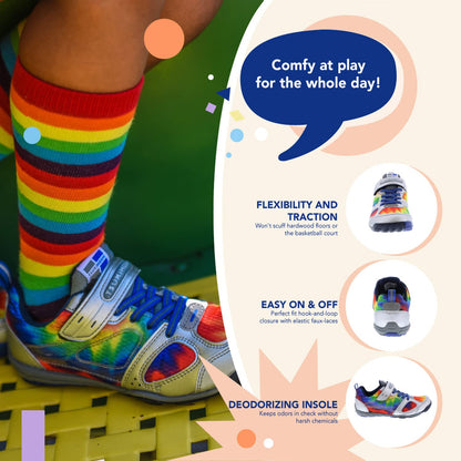 TSUKIHOSHI MAKO Kids' Strap Sneakers with Wide Toe Box