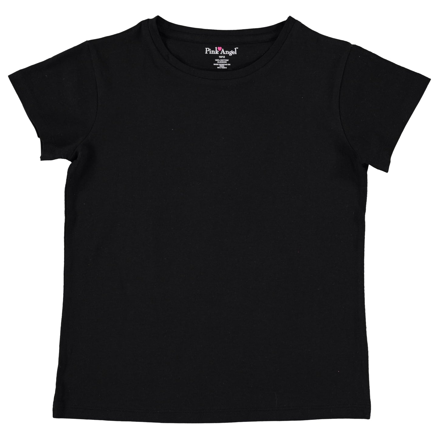Pink Angel Girls' 8-Pack Cotton T-Shirts