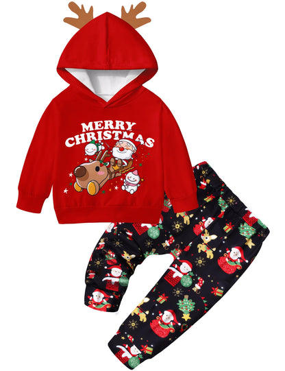 Toddler Girls' 2-Piece Tie Dye Sweatshirt & Pants Set