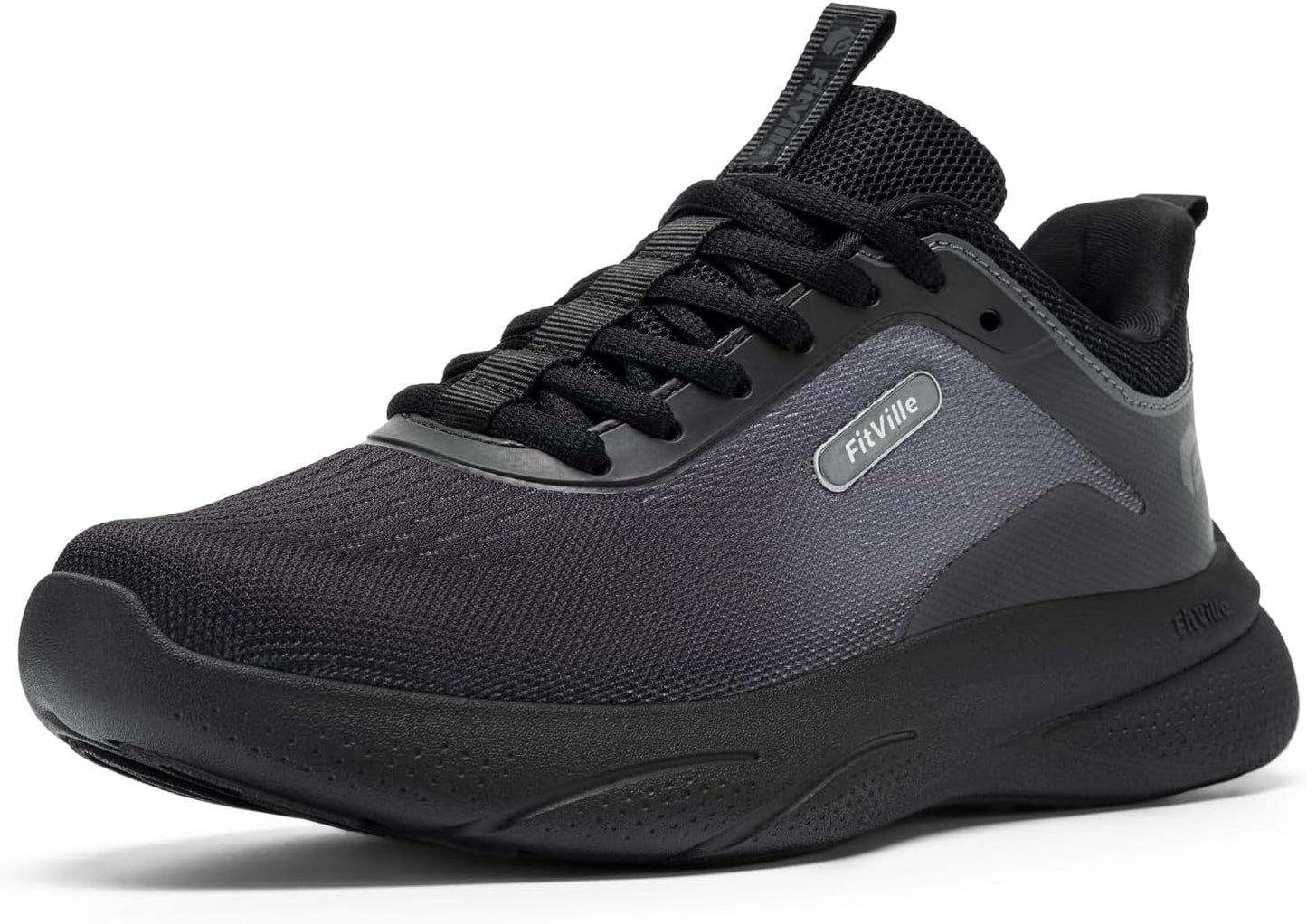 FitVille Women's Wide Slip-On Walking Shoes