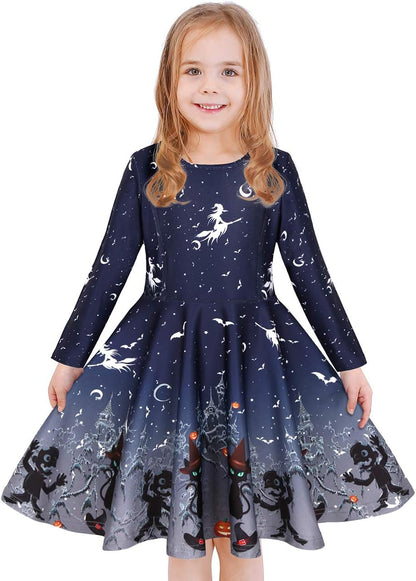 Girls' Unicorn & Mermaid Dress