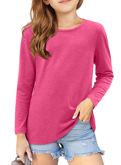 storeofbaby Girls' Long Sleeve Crewneck Top