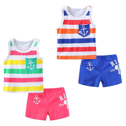 Mud Kingdom Boys' Tank Top Set