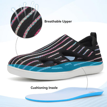 LeIsfIt Women's Extra Wide Diabetic Walking Shoes