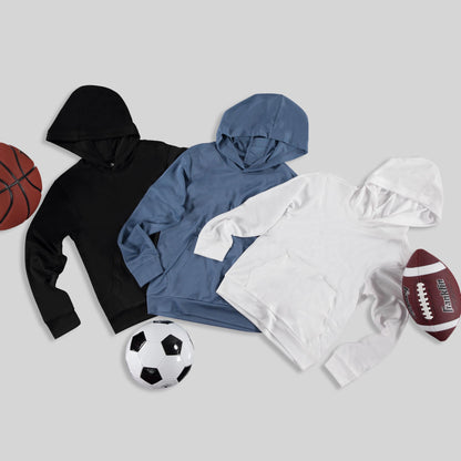 PURE CHAMP Boys' 3-Pack Mesh Hoodies