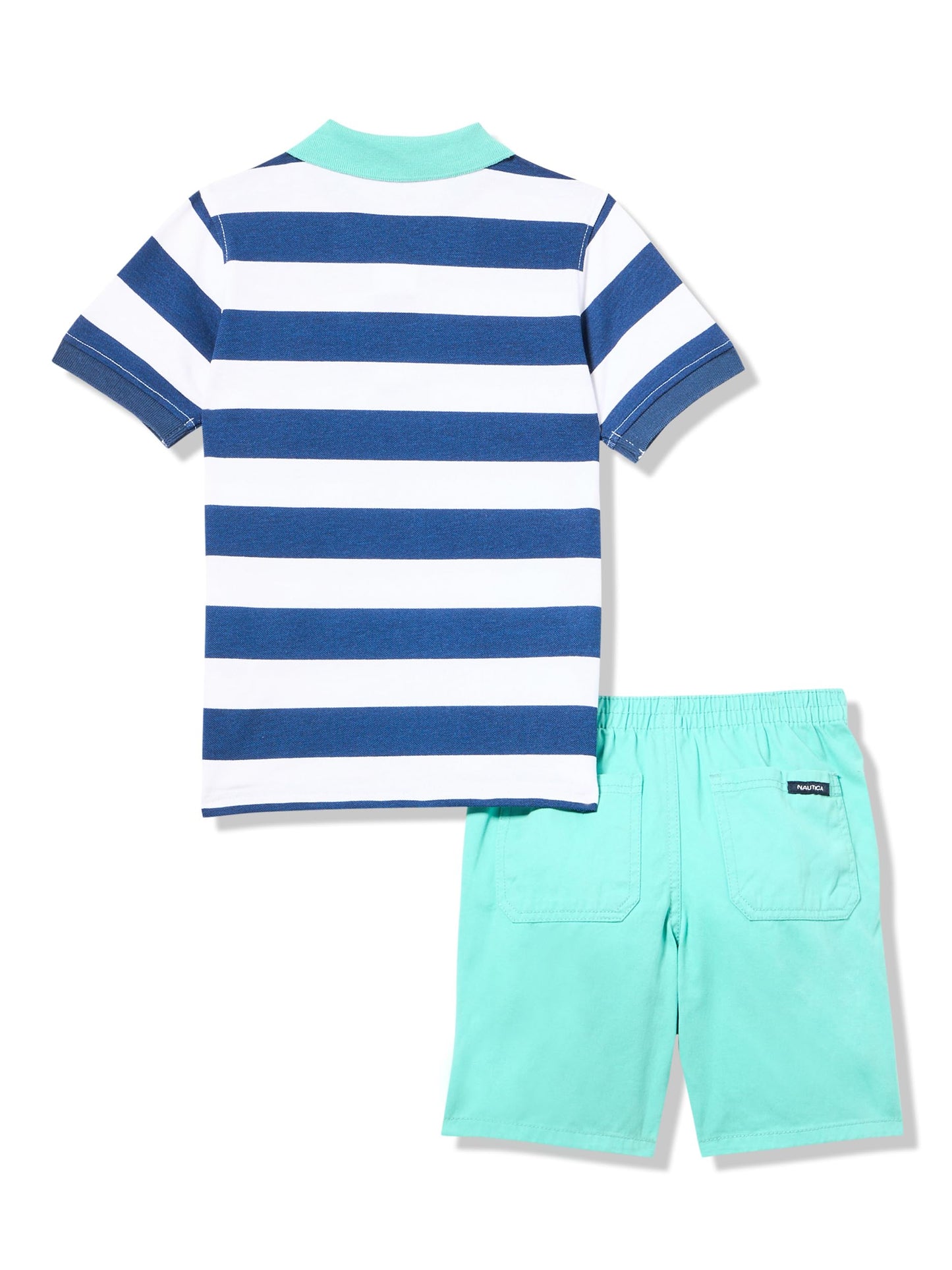 Nautica Boys 2pc Polo Short Set