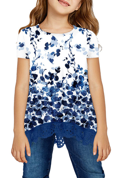 storeofbaby Girls' Casual Short Sleeve Tunic Top