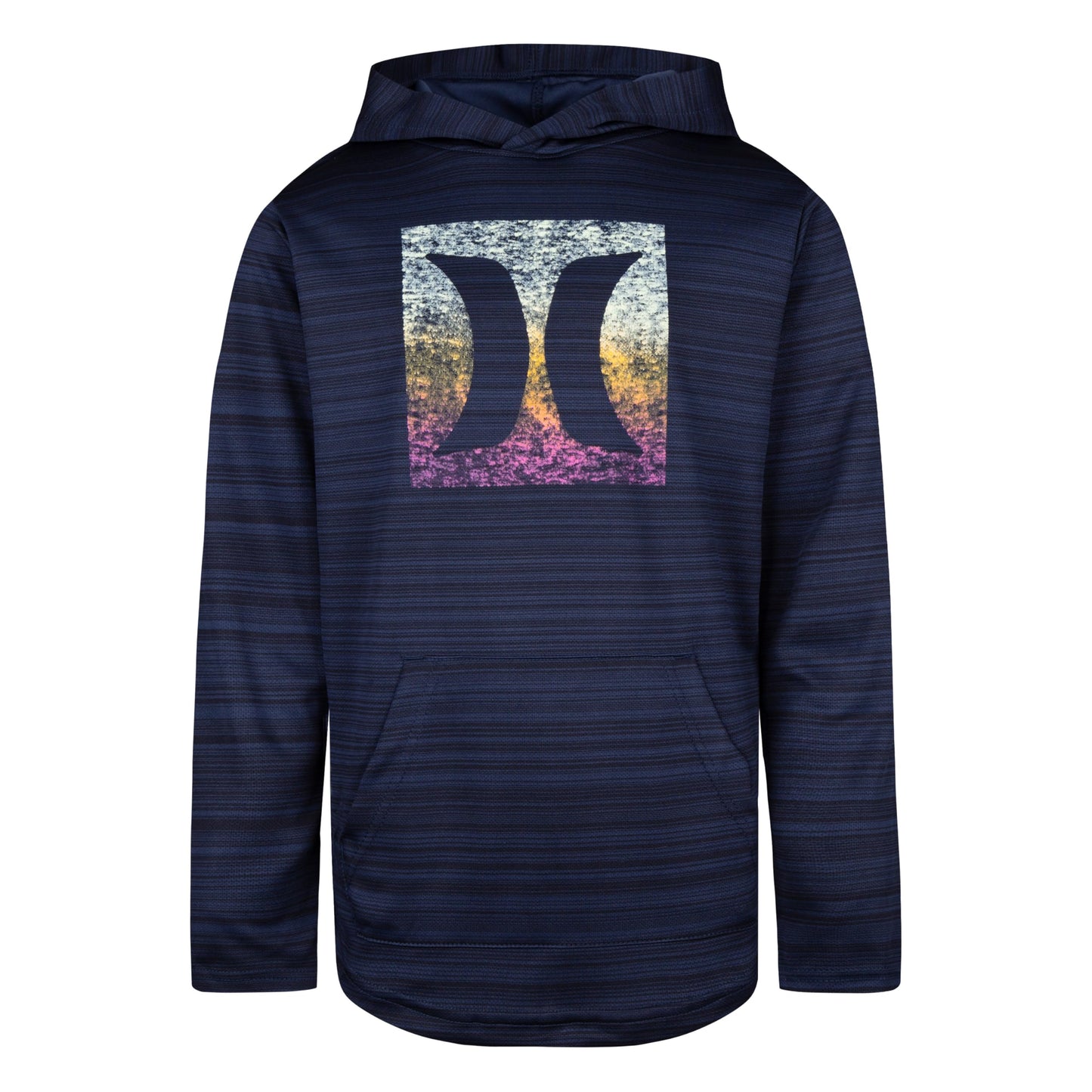 Hurley Boys' Long Sleeve Hooded Graphic T-Shirt