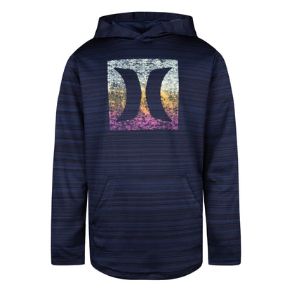 Hurley Boys' Long Sleeve Hooded Graphic T-Shirt