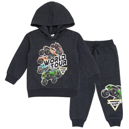 Monster Jam Boys' Hoodie & Pants Set