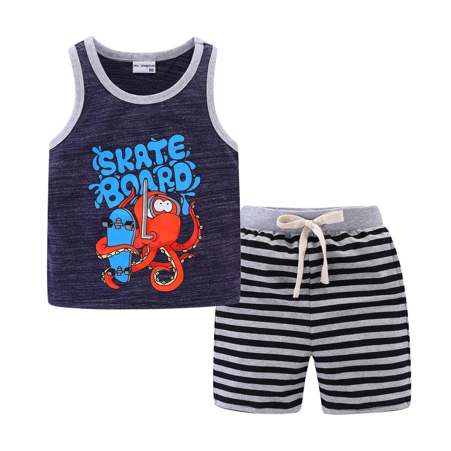 Mud Kingdom Boys' Tank Top Set
