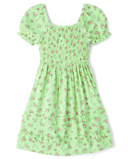 The Children's Place Girls' Smocked Summer Dress