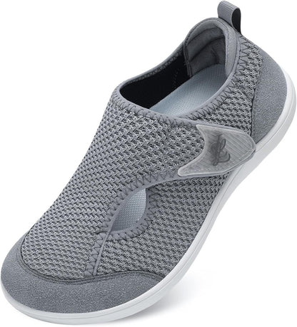 LeIsfIt Women's Wide Diabetic Adjustable Walking Shoes