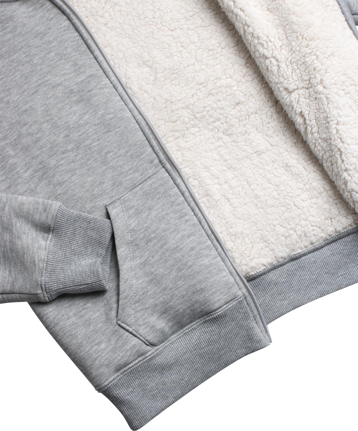 New Balance Boys' Sherpa-Lined Zip Hoodie