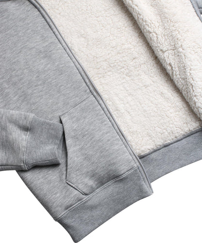 New Balance Boys' Sherpa-Lined Zip Hoodie