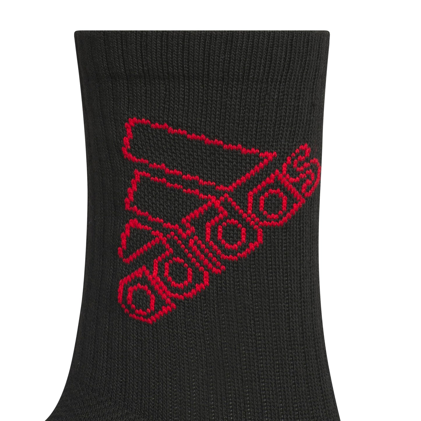 adidas Youth 6-Pack Cushioned Crew Socks