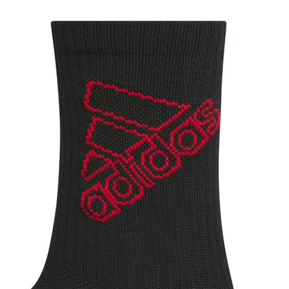 adidas Youth 6-Pack Cushioned Crew Socks