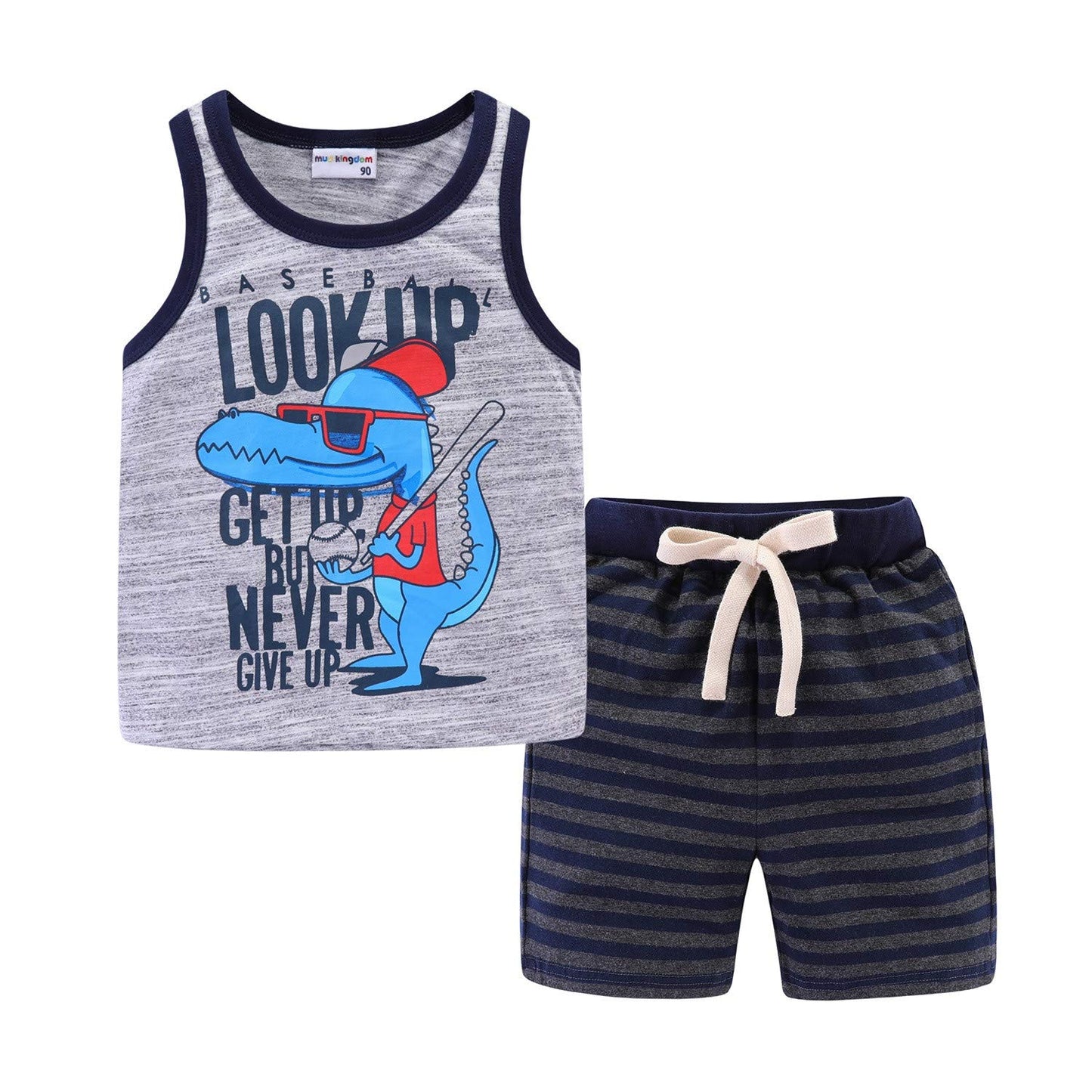 Mud Kingdom Boys' Tank Top Set