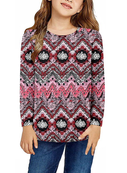 storeofbaby Girls' Long Sleeve Crewneck Top