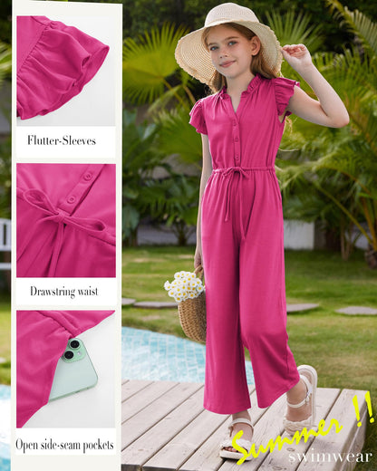 GRACE KARIN Girls Jumpsuit