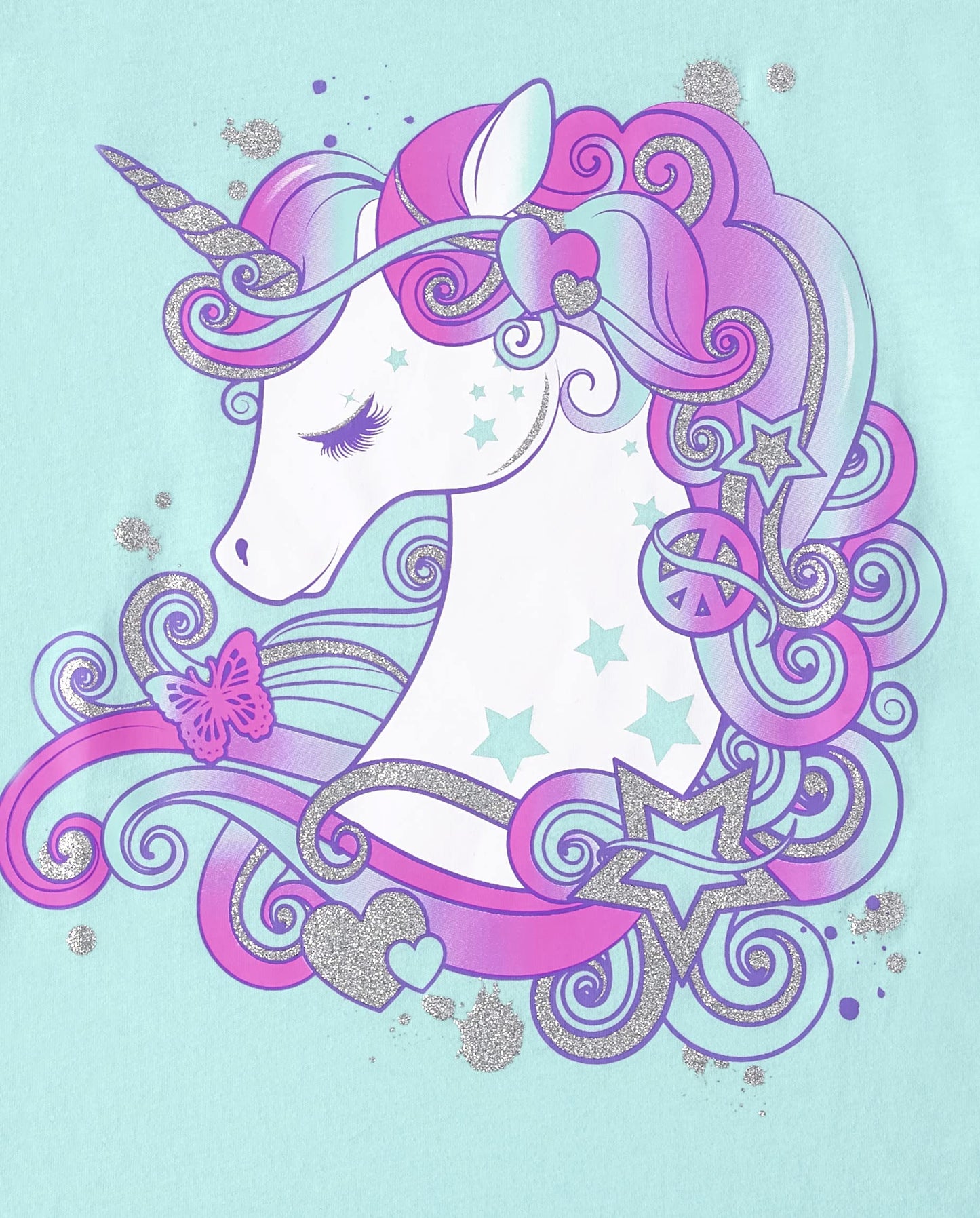 The Children's Place Girls Short Sleeve Graphic T- Shirt