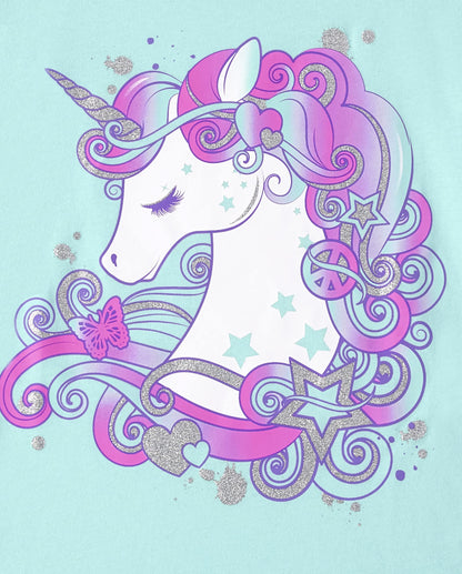 The Children's Place Girls Short Sleeve Graphic T- Shirt