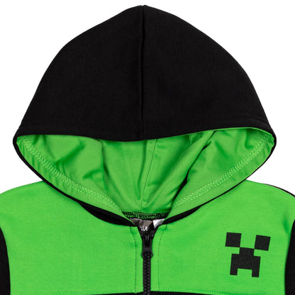 Minecraft Fleece Pullover Hoodie Little Kid to Big Kid Sizes (4-18-20)