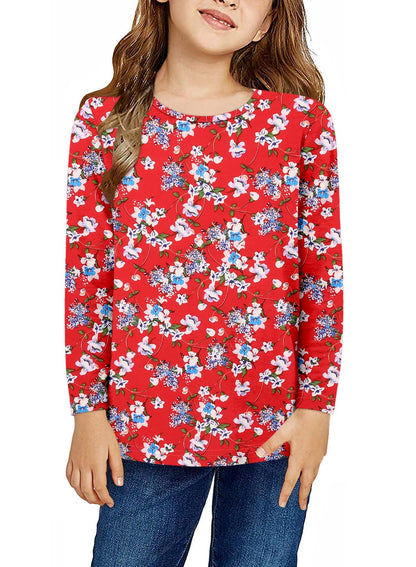 storeofbaby Girls' Long Sleeve Crewneck Top