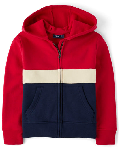 The Children's Place Boys' Zip-Up Hoodie
