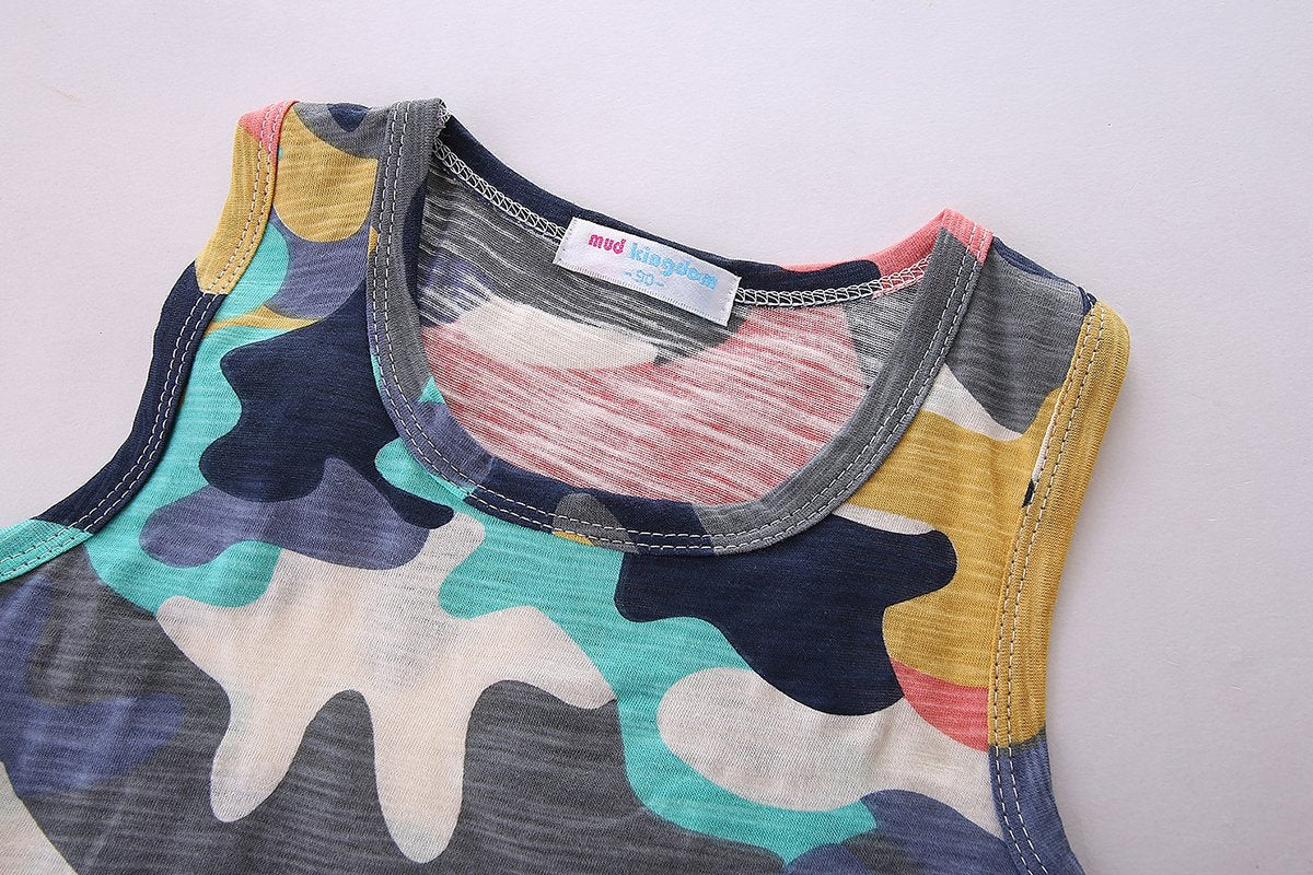 Mud Kingdom Boys' Tank Top Set