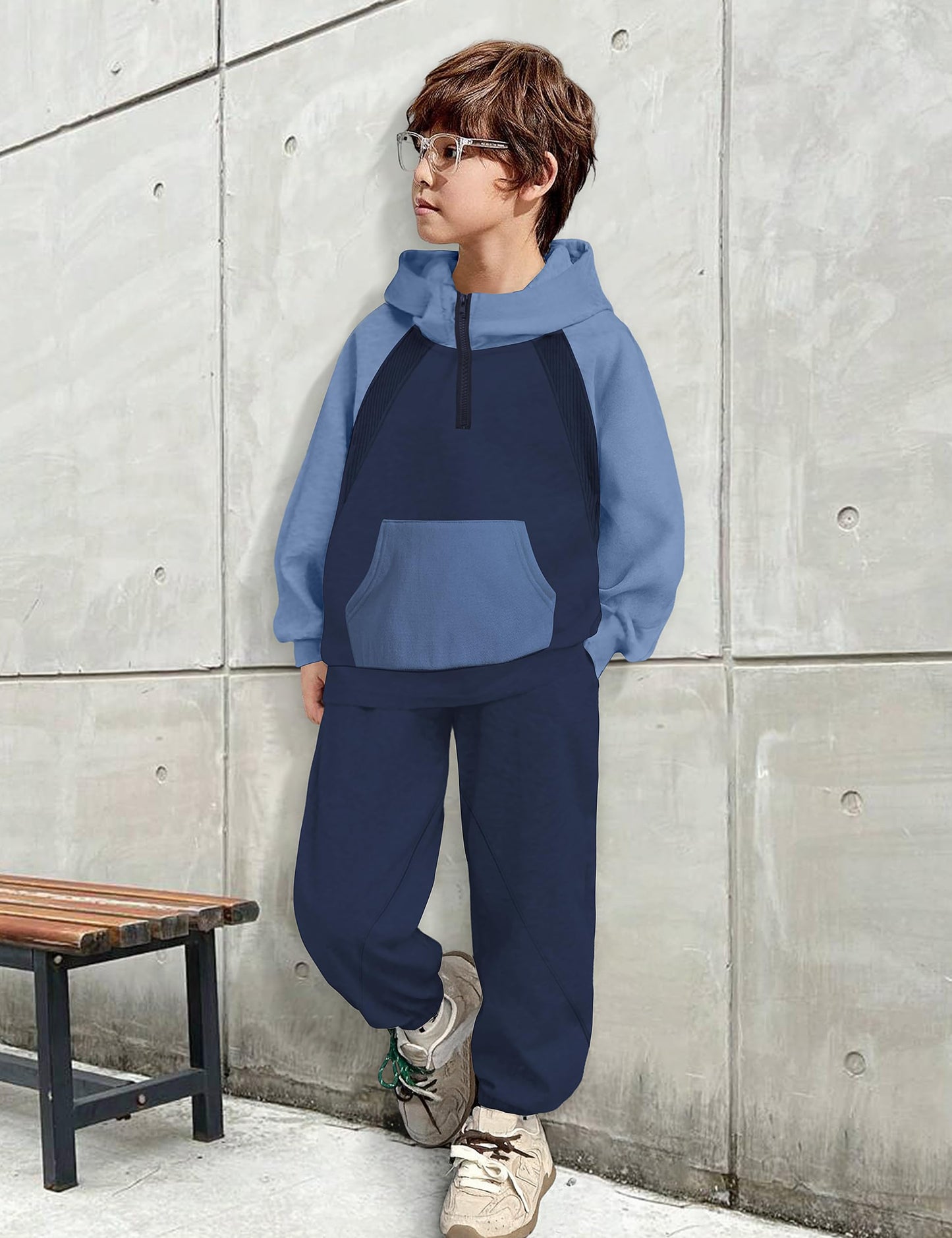 NECIOUS Boys' Sweatsuit Set