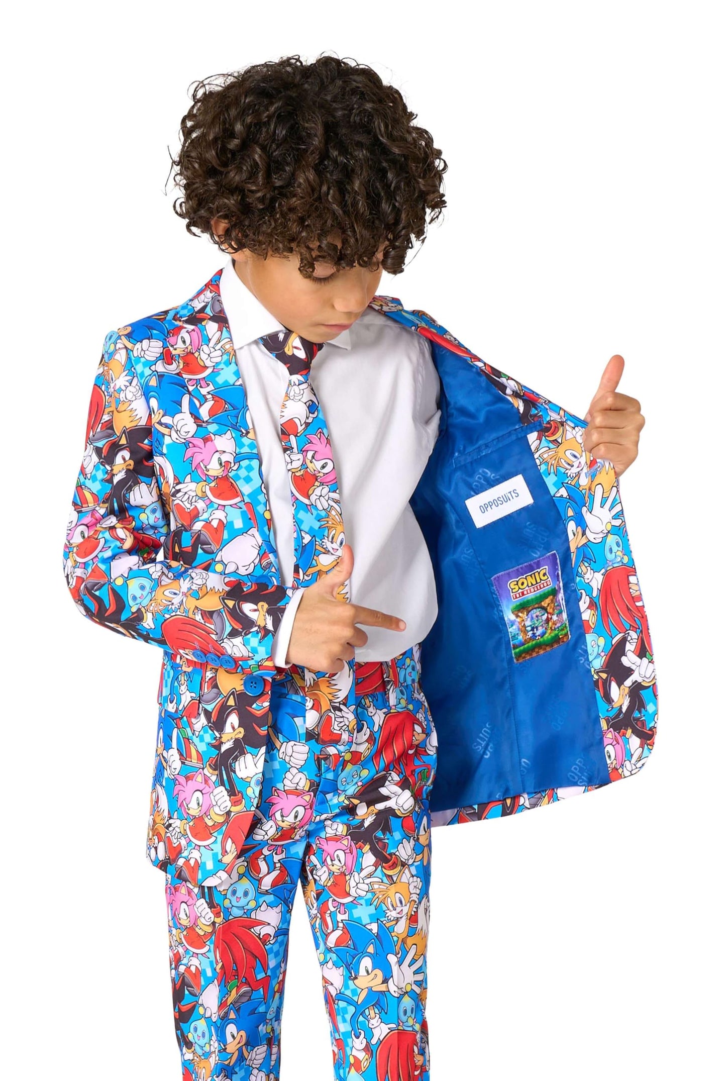Opposuits Boys' Sonic the Hedgehog Suit Set