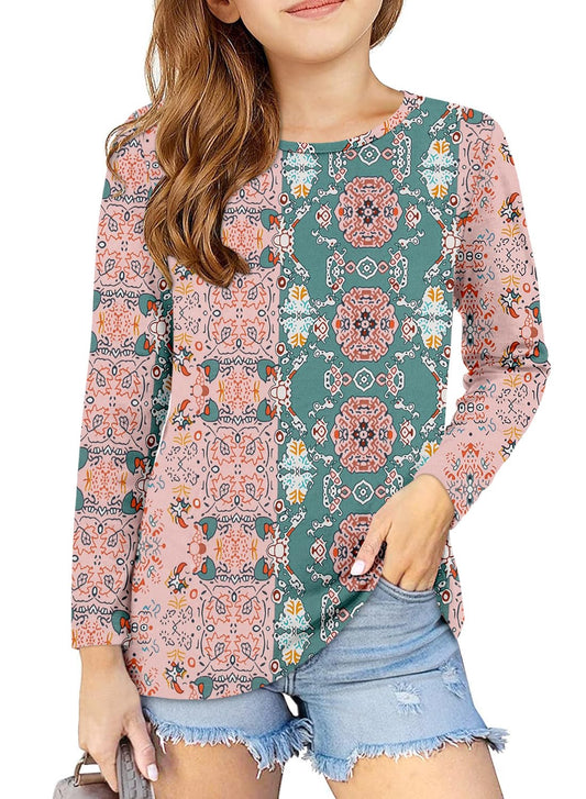 storeofbaby Girls' Long Sleeve Crewneck Top