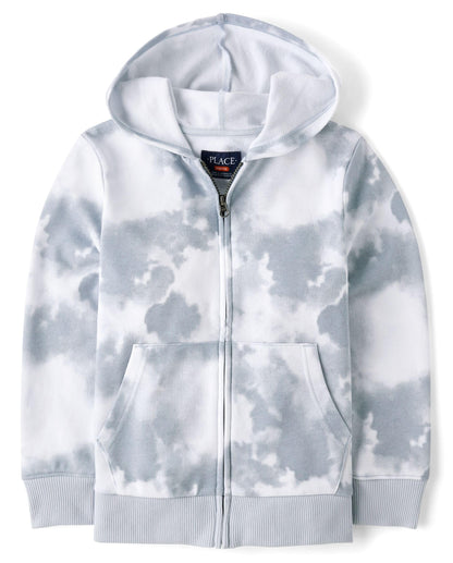 The Children's Place Boys' Zip-Up Hoodie